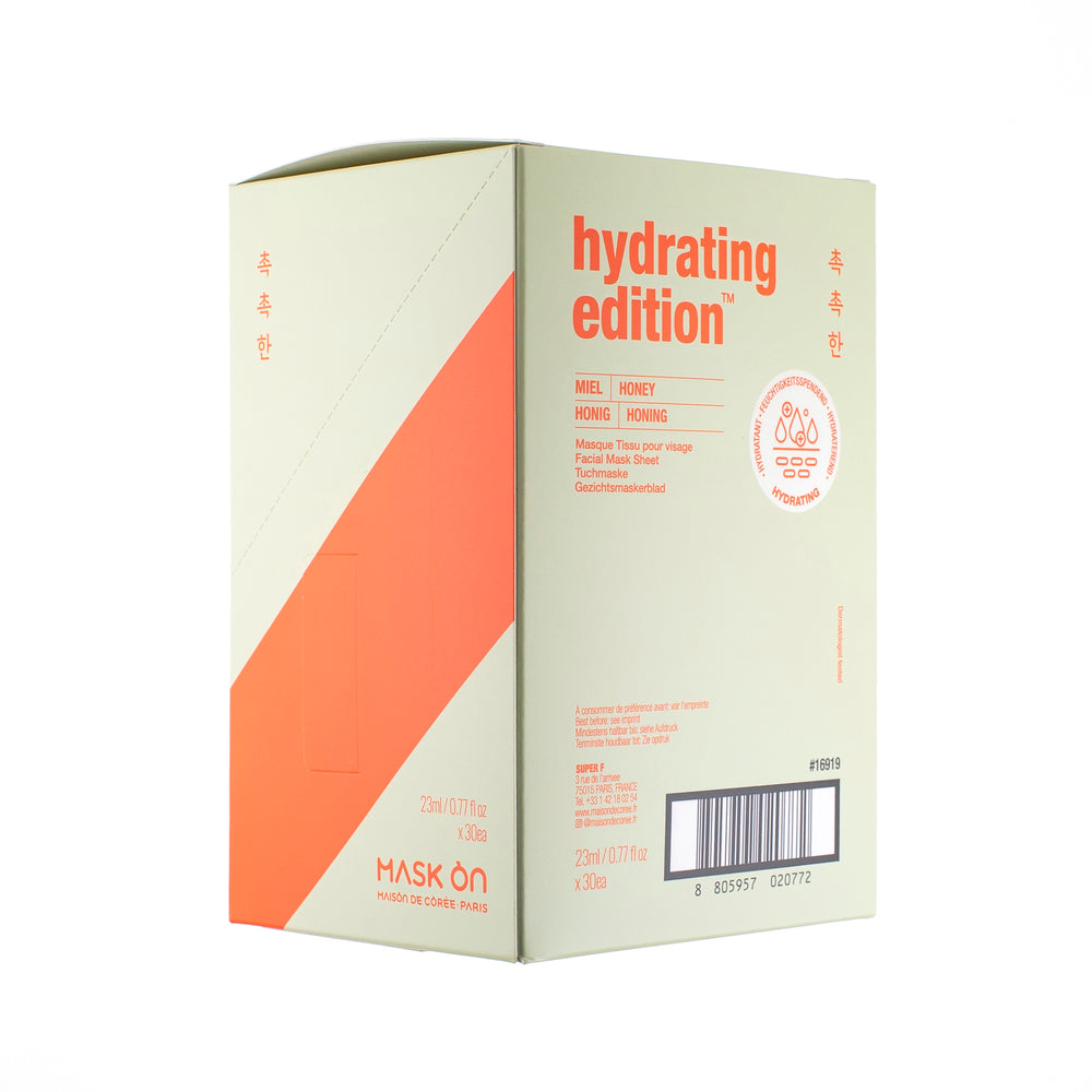 hydrating edition™ honey x 30ea