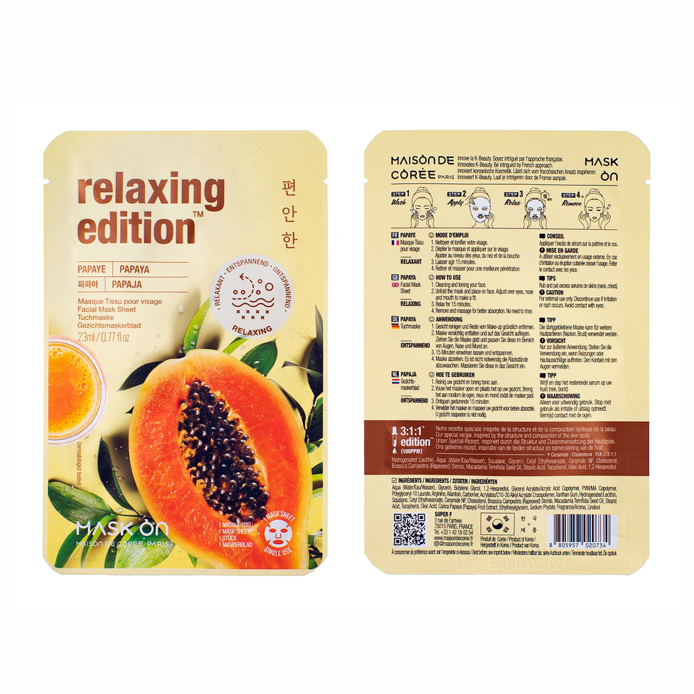 relaxing edition™ papaya x 30ea